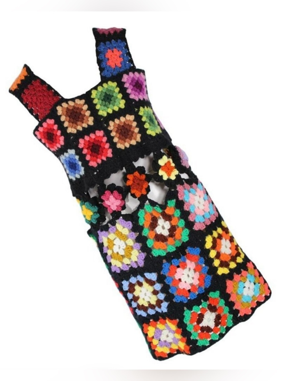 The Series NY Granny Square Dress OOAK